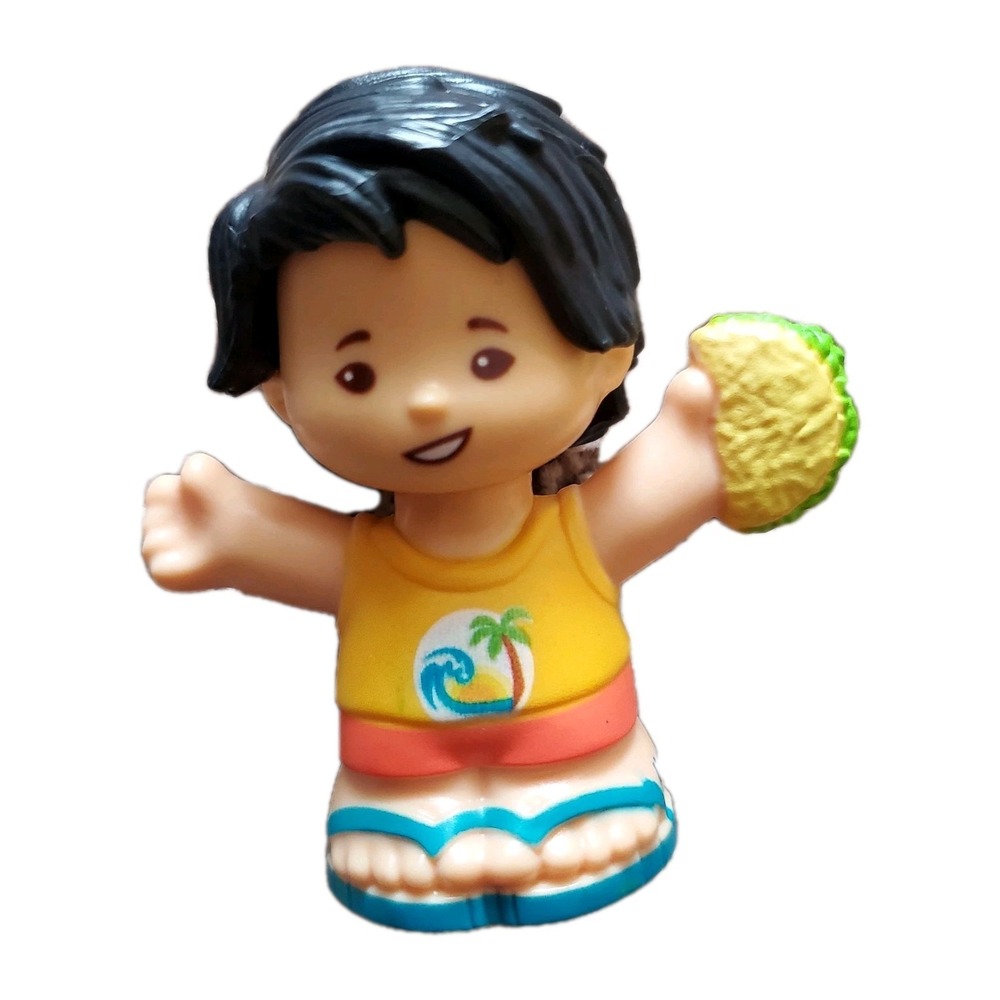 Fisher Price Little People Figure Boy Taco Truck Surfer Beach Replacement